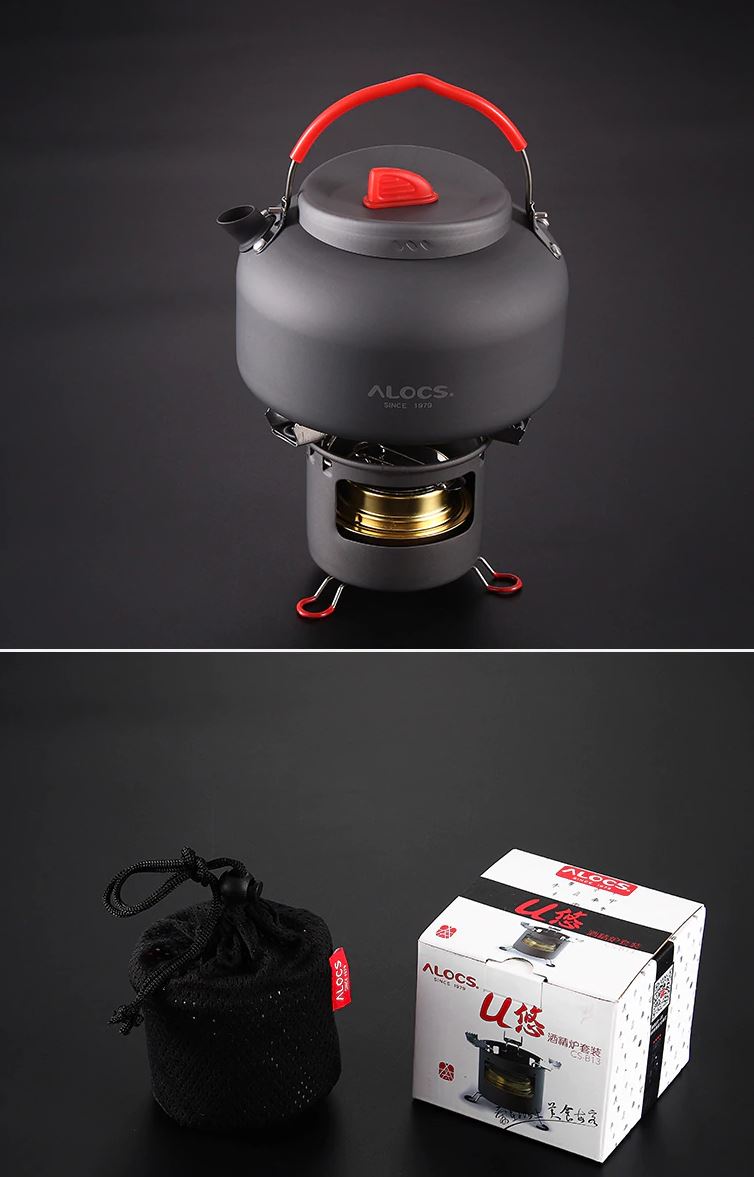 Alocs Kompor Gas Alcohol Stove Portable untuk Camping CS 